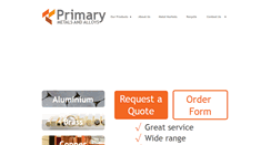 Desktop Screenshot of primarymetals.com.au